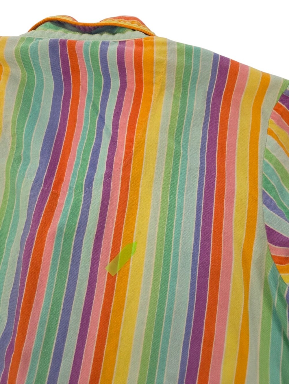 Victoria’s Secret Rainbow Stripe Cotton Pajama Set Small Vintage Y2K Loungewear - Picture 7 of 16